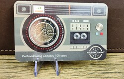 2026-os finn 2 euró emlékérem coincard