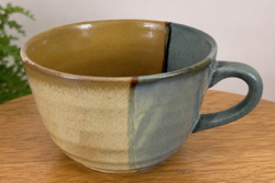 Sango Gold Dust Green 5040 nagyméretű kerámia bögre / leveses csésze (Stoneware)