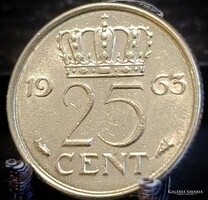 Hollandia 25 cent, 1963 B03B1