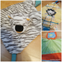 Oroszlános - Tigrises szundikendők 017. (Sterntaler) - Lion - Tiger naps 017.