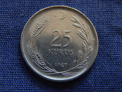 Törökország 25 Kurus 1967