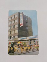 Békés megyei Vendéglátó Vállalat kártyanaptár 1977
