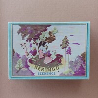Régi  bonbonos doboz "KERINGŐ" - Szerencsi Magyar Édesipar- Retro- vintage