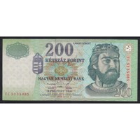 Magyarország,200 forint 1998 FC UNC
