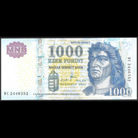 Magyarország 1000 Forint 2011 DC UNC