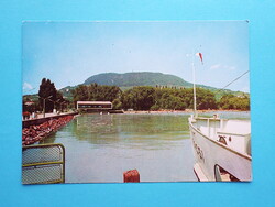 Képeslap (66) - Badacsony - Kikötő 1960-as évek - (Foto: Ripely Imre)