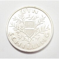 Ausztria,1 schilling 1926 EF+ ezüst 6g640