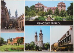 Képeslap, Pápa, részletek (e)