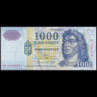 Magyarország 1000 Forint 1999 DC UNC