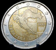 Horvátország 2 euró, 2023 E08C1