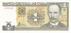 Kuba 2016. 1 Peso-UNC