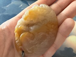 Shoushan stone auspicious beast beautiful carving