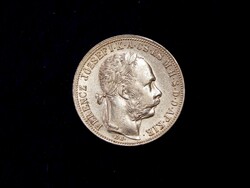 Ezüst I. Ferencz József 1 Forint  1883 KB