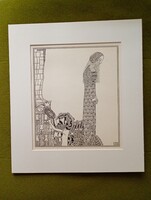 Kozma Lajos: Szecessziós cinkográfia Az özvegy