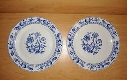 AML Royal porcelán hagymamintás lapostányér párban - átm. 22,7 cm (47/d)
