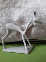 Aquincum porcelán art deco őz