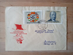 1957 NOSZF III 40. évforduló B fog FDC