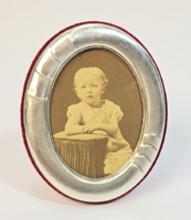 Vintage 925 Silver Small Table Photo Holder / Picture Frame