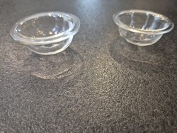 Ezüst fűszertartó üvegbetét