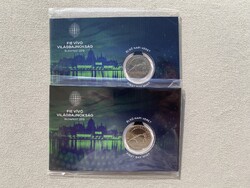 2019 FIE Vívó világbajnokság 50 Forint elsőnapi veret bliszter, ALACSONY SORSZÁM pár: 00150-00151