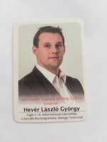 Hevér László György Zugló 11. vk. önkormányzati képviselője kártyanaptár 2017