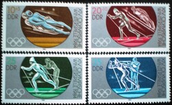 ND2839-42 / NDK 1983 Téli Olimpia bélyegsor postatiszta