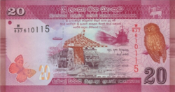 Sri Lanka 20 rúpia 2024 UNC