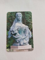 József Attila Múzeum Makó kártyanaptár 2015 - Zala György: Erzsébet királyné