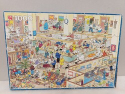 Puzzle 1000 darabos Jumbo kirakó Nr.1650. használt doboza sérült F400 6854