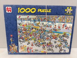 Puzzle 1000 darabos Jumbo Jan van Haasteren kirakó Nr.02046. használt F700 6847