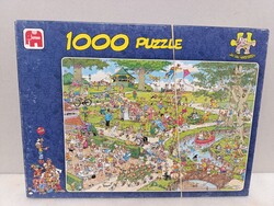 Puzzle 1000 darabos Jumbo Jan van Haasteren kirakó Nr.01492. használt  F1100 6844