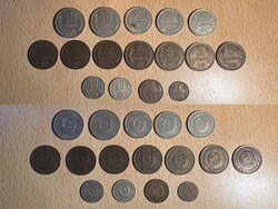 Bolgár sztotinki érmék vegyes tételben – 15 db (1962–1974)