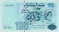 Algéria 100 Dinár 1992 UNC