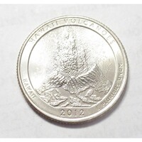 USA,quarter dollar 2012 D - Hawaii vulkánjai aUNC+ réz