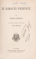 Jósika Miklós: II.Rákóczi Ferenc  1901