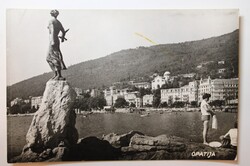 Képeslap, Horvát, Opatija, Abbázia (e)