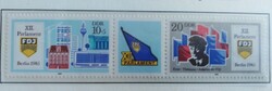 ND2947-8c / NDK 1985 Ifjúsági parlament bélyegpár postatiszta