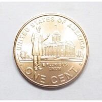 USA,1 cent 2009 - Lincoln élete - Professional Life aUNC+ réz