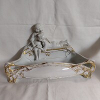 Volkstadt 1760-1797 porcelain decorative object with statue