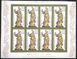 NDK2906 / NDK 1984 Műalkotások 20 PF kisív postatiszta