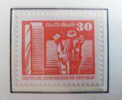 ND2588 / NDK 1981 Újjáépítés az NDK-ban bélyeg postatiszta