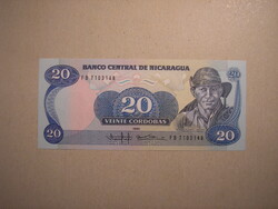 Nicaragua - 20 Cordobas 1985 UNC