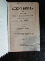Károli Gáspár: Szent Biblia, Ó és Új Testamentom foglaltatott egész szent írása 1920