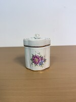 Hollóházi Hajnalka mintás Porcelán Rózsás Bonbonier A187