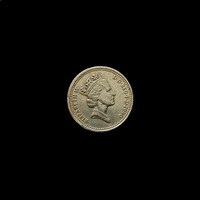 BRIT 2 PENCE A KORAI IDŐSZAKBÓL 4mm VASTAG!  6.2 g