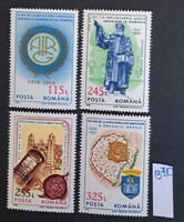 Románia 1993. Évfordulók - Események teljes bélyegsorozat (4 db) - Postatiszta