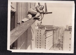 Harold Lloyd (1893-1972) Feet First (1930).