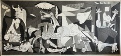Guernica, ofszet litográfia