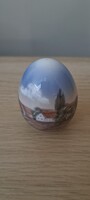 Bing & Grøndahl (B&G) porcelán tojás No. 692 – hibátlan, kézzel festett gyűjtői darab
