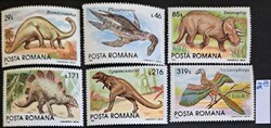 Dinoszauruszok teljes bélyegsorozat (1993) - Románia, postatiszta (MNH)